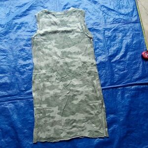 Camouflage Sleeveless Dress